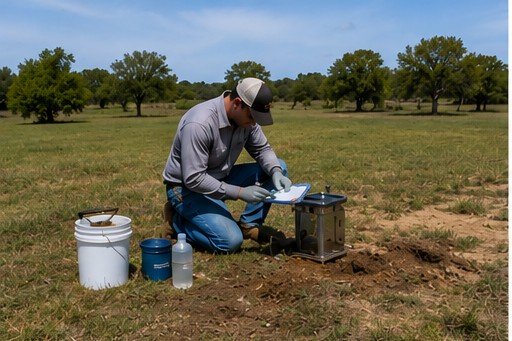 Site evaluation before tank installation